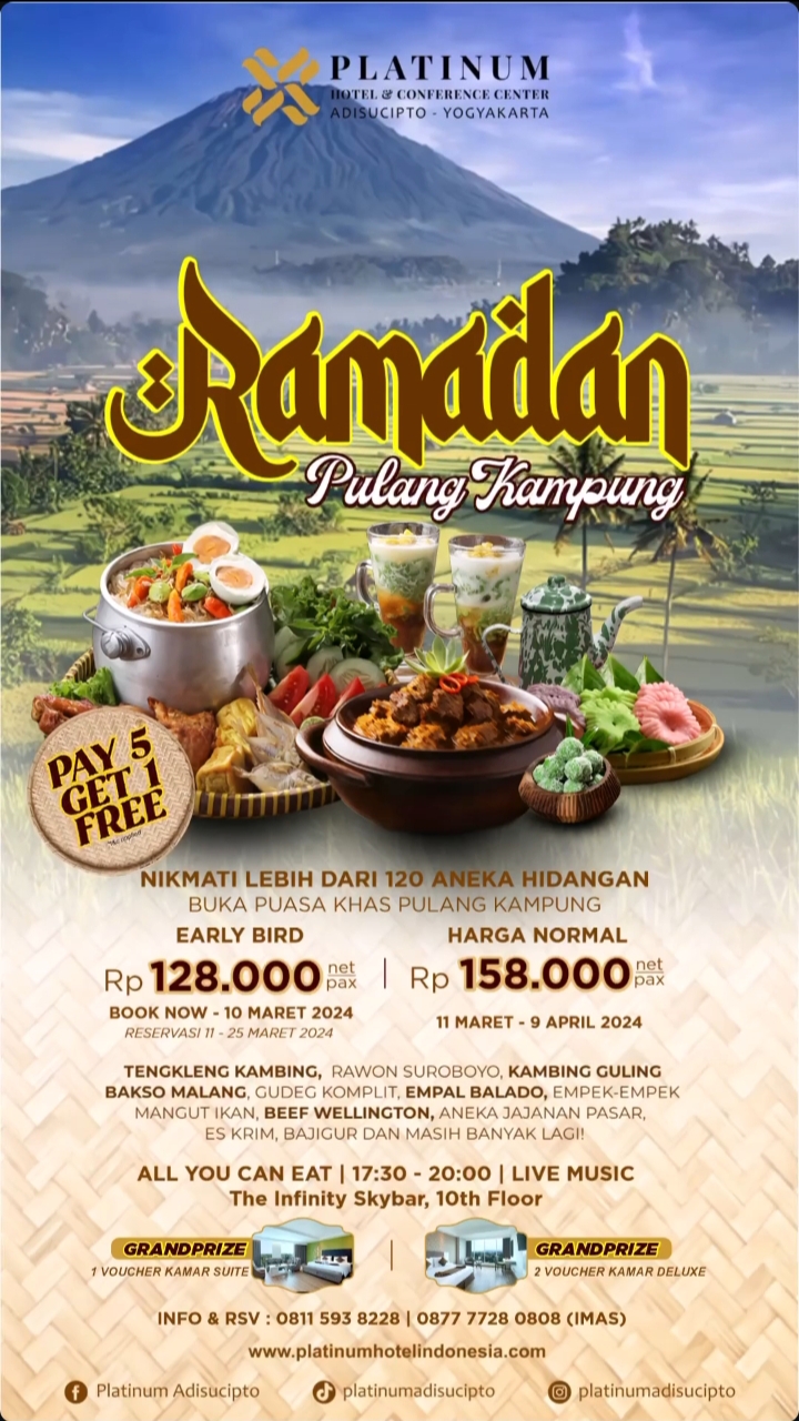 Ramadhan Pulang Kampung Platinum Hotel Yogyakarta