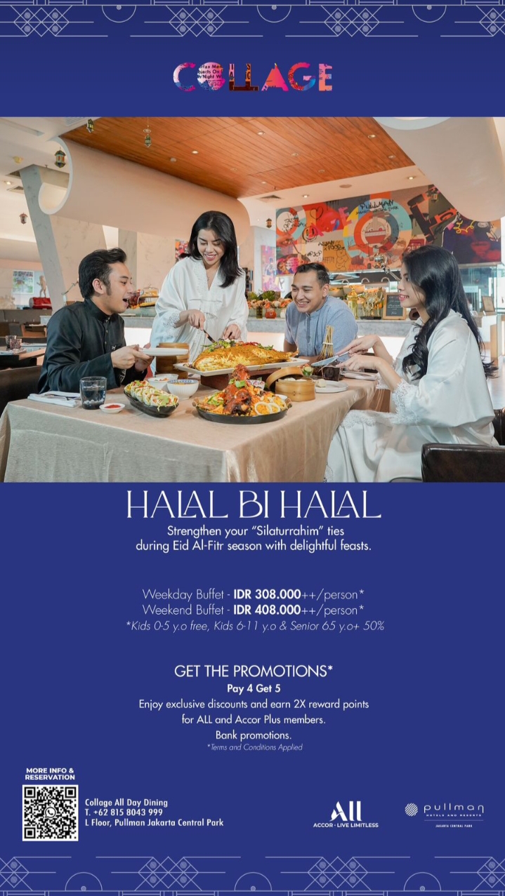 Halal Bihalal Package Pullman Jakarta Central Park