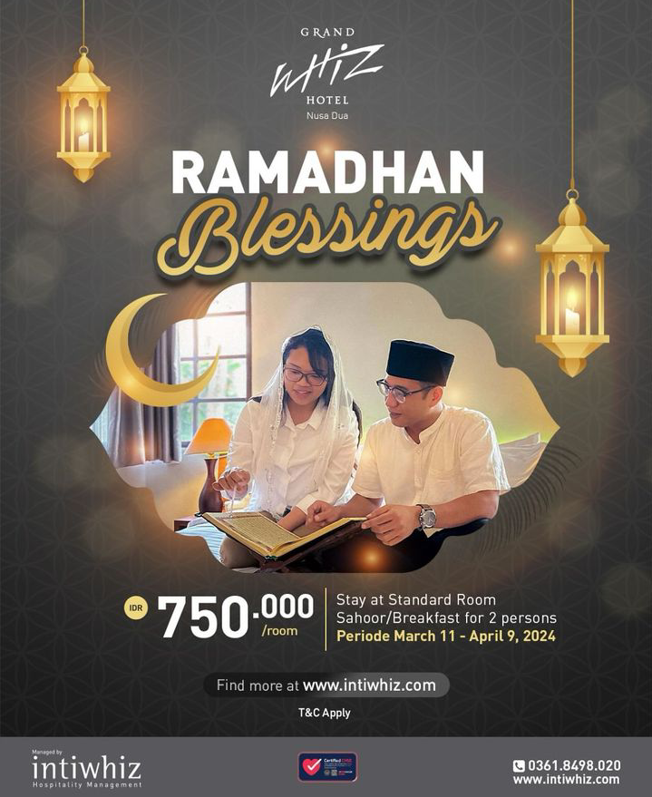 Ramadhan Blessing at Grand Whiz Hotel Nusa Dua Bali