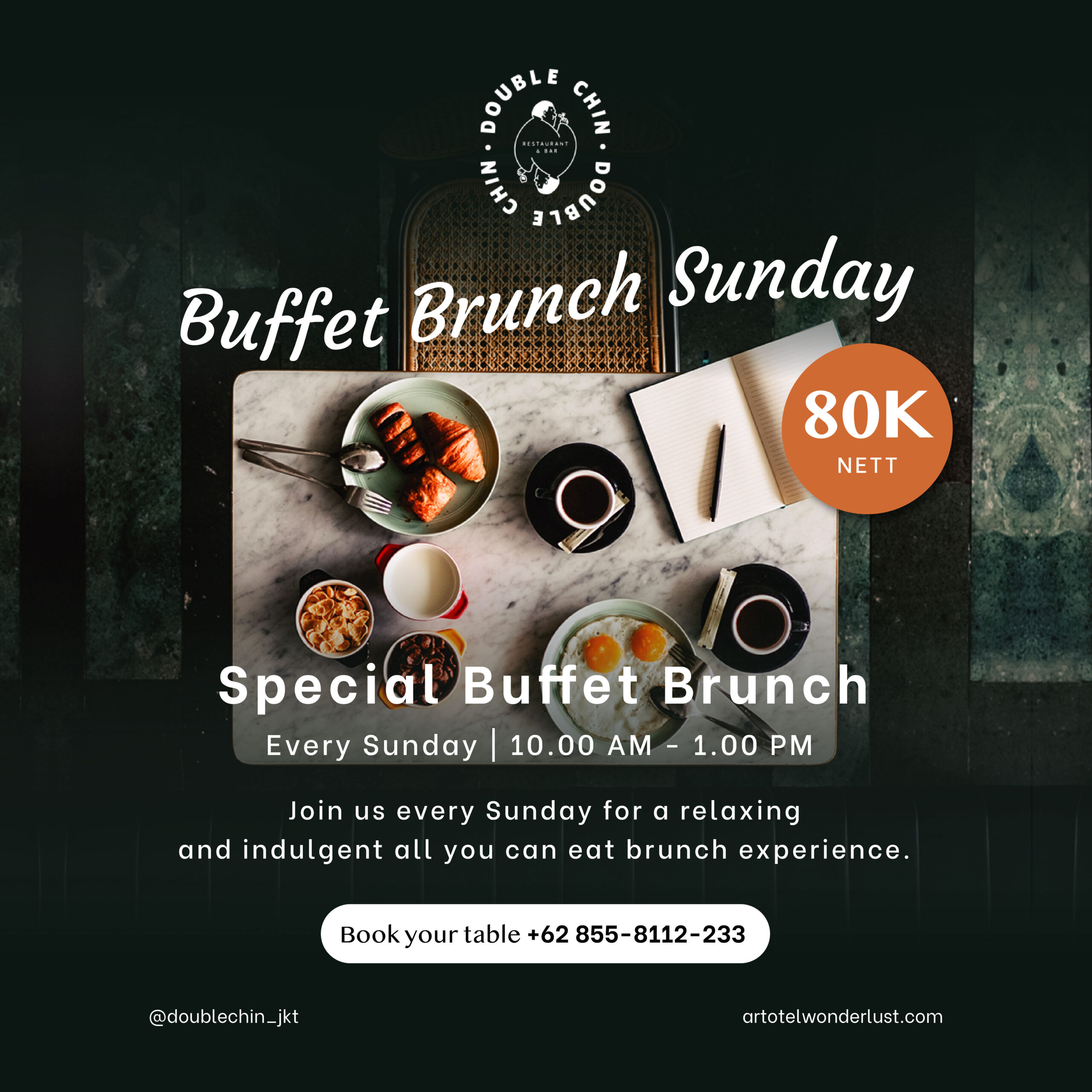 Buffet Brunch Sunday