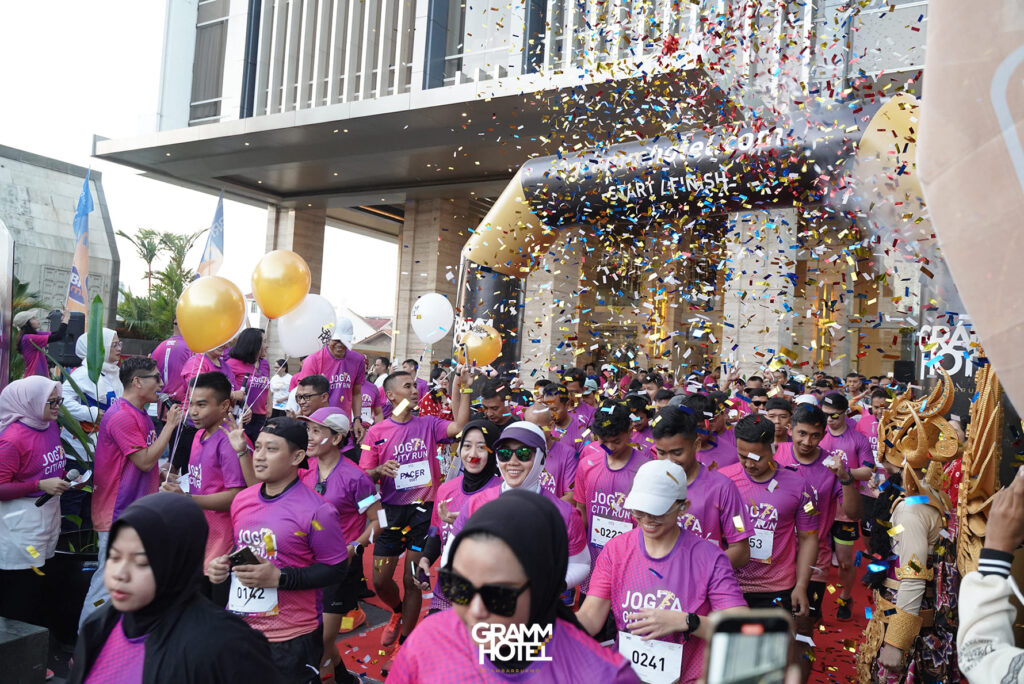 Ratusan Pelari Turut Ramaikan Jogja City Run Dalam Rangka Hari Jadi Gramm Hotel By Ambarrukmo