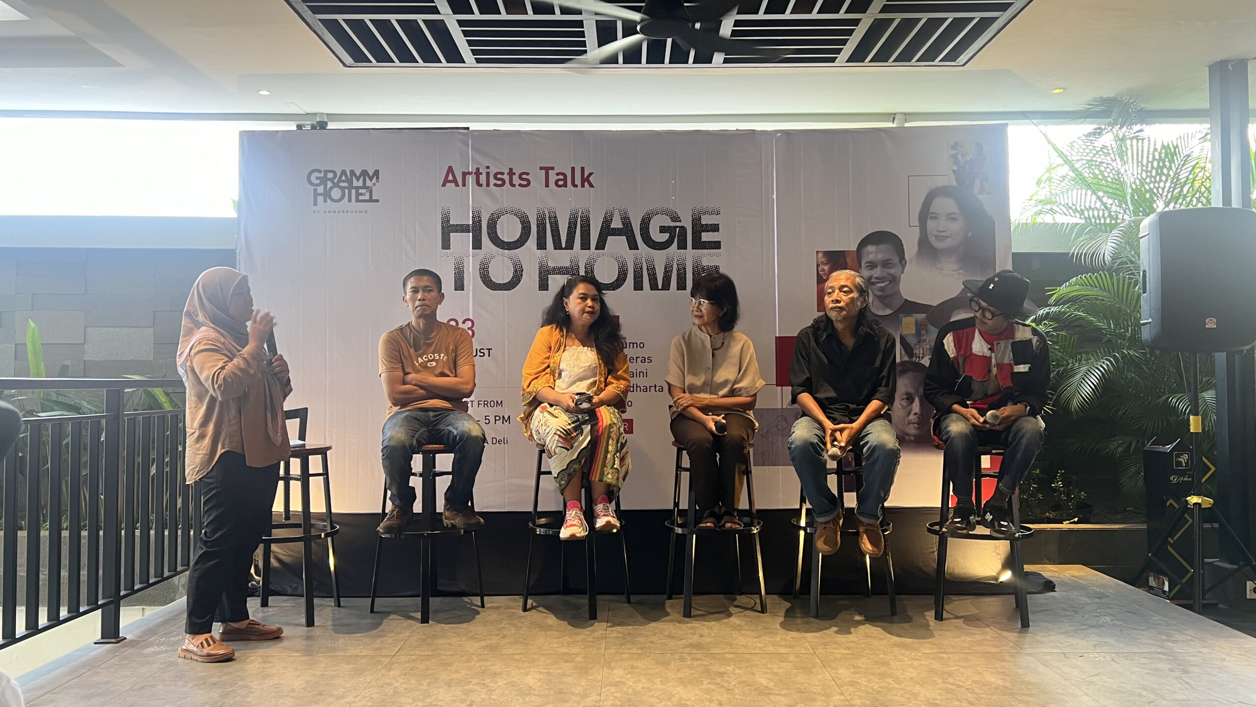 Gramm Hotel Yogyakarta Adakan Acara Artis Talk dengan Tema Homage to Home