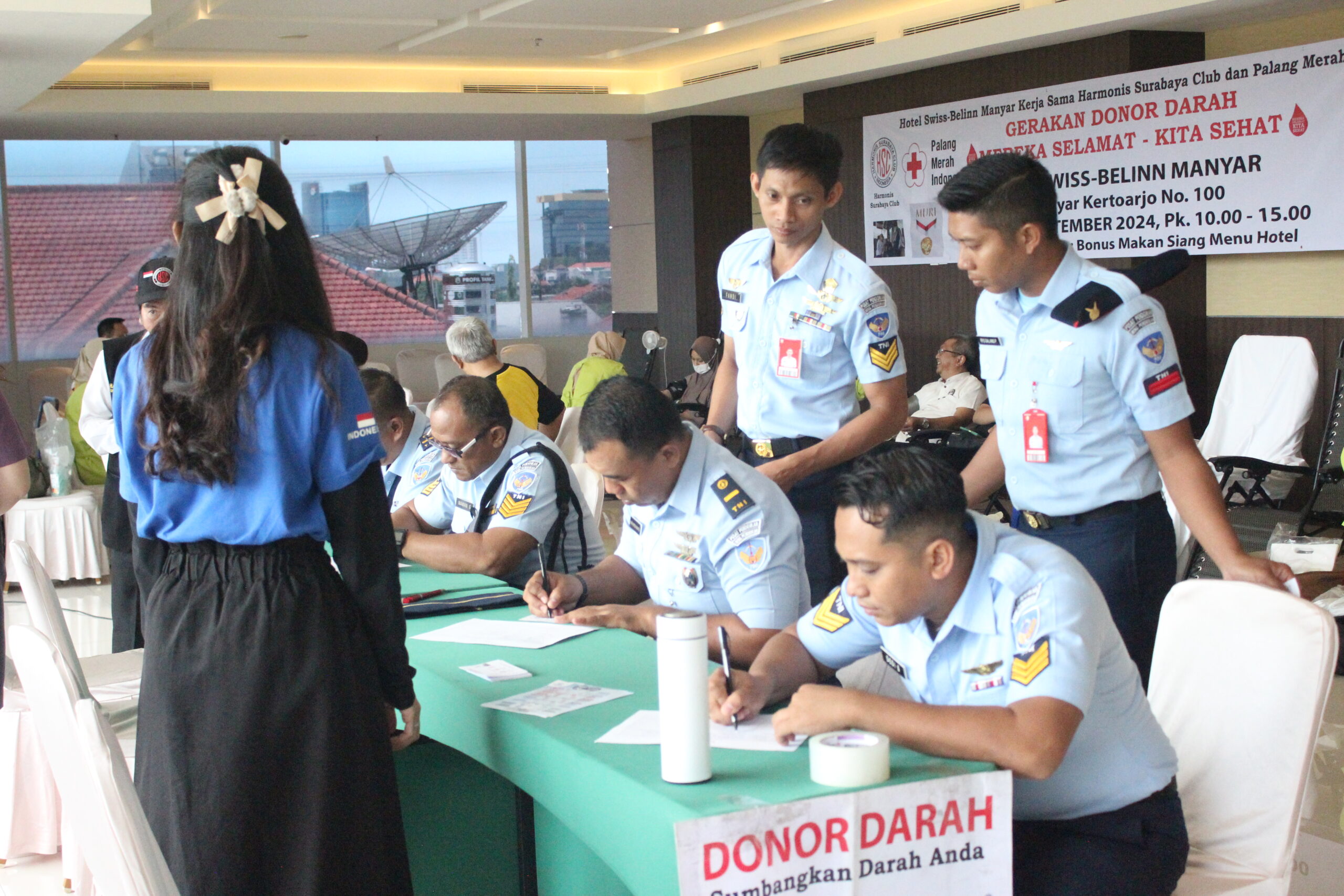 Swiss-Belinn Manyar Surabaya Gelar Donor Darah Rutin Tiap Tahun nya