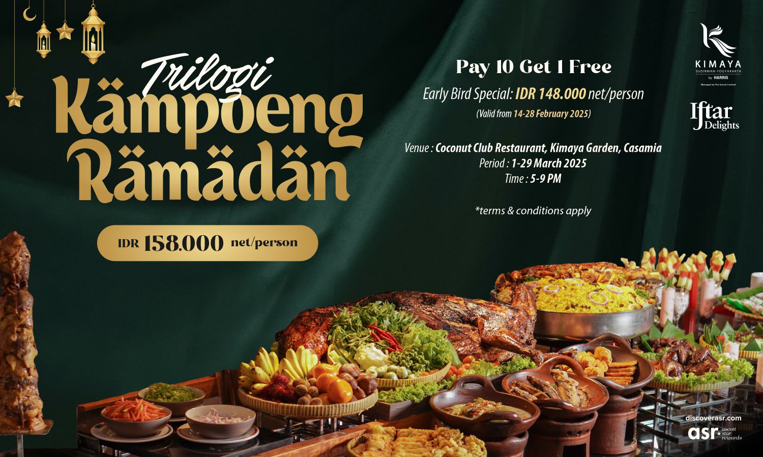 Iftar di Hotel Kimaya Sudirman Yogyakarta