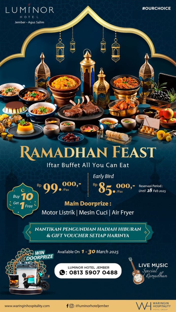 Poster Iftar Luminor Jember