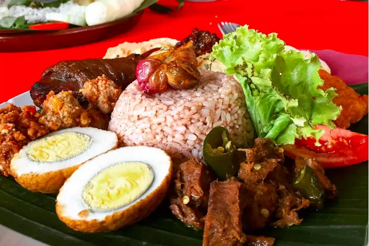 Nasi Blawong ala Royal Ambarrukmo Yogyakarta