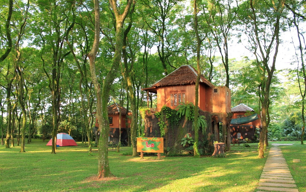 Rumah Pohon Leo di Taman Buah Mekarsari