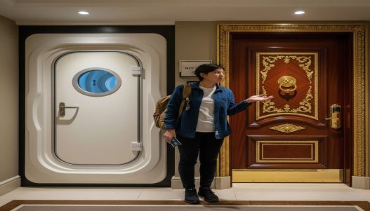 Hotel Kapsul vs Hotel Mewah