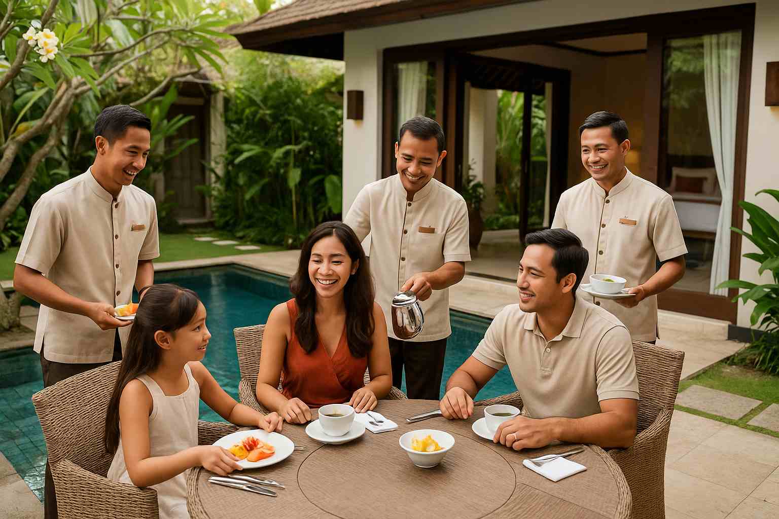 Pelayanan Butler Awarta Nusa Dua Bali