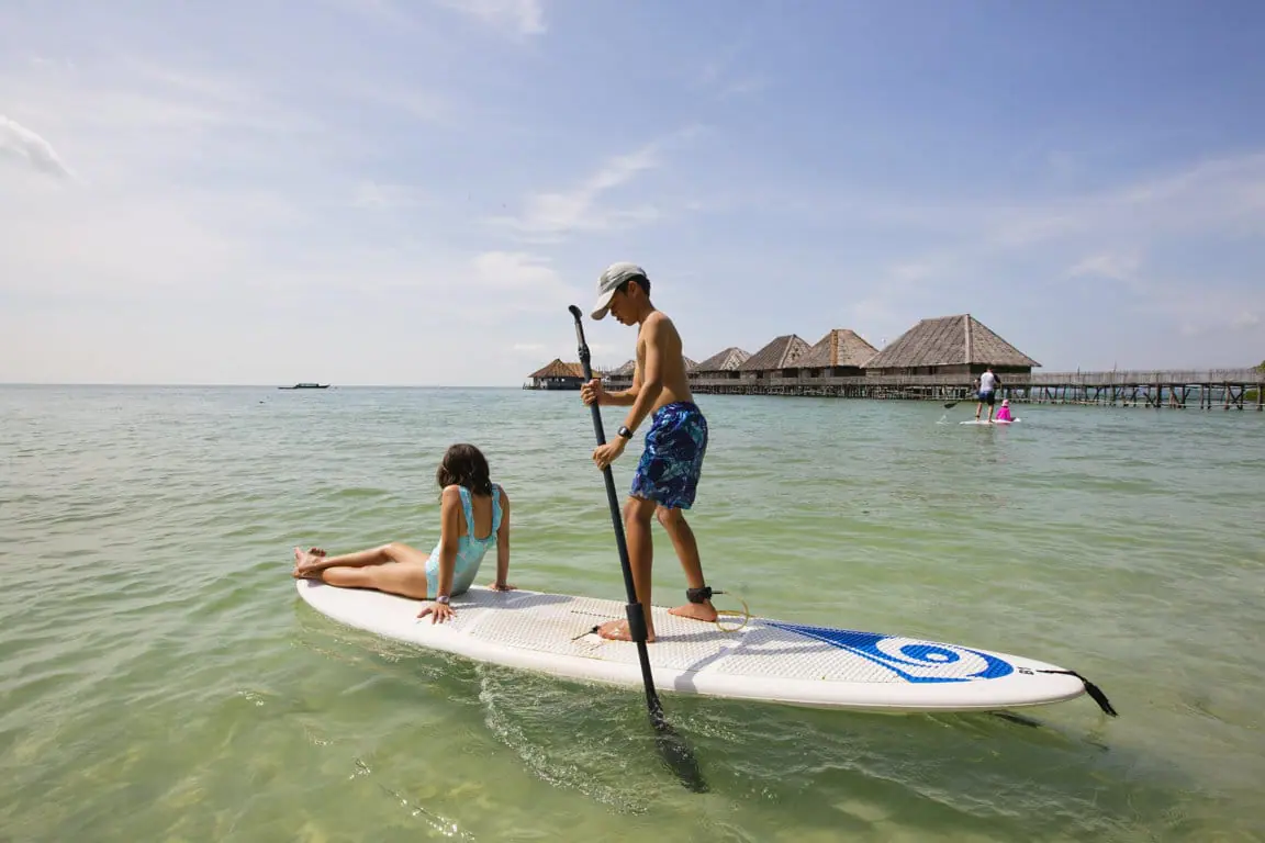 Telunas Private Island activites