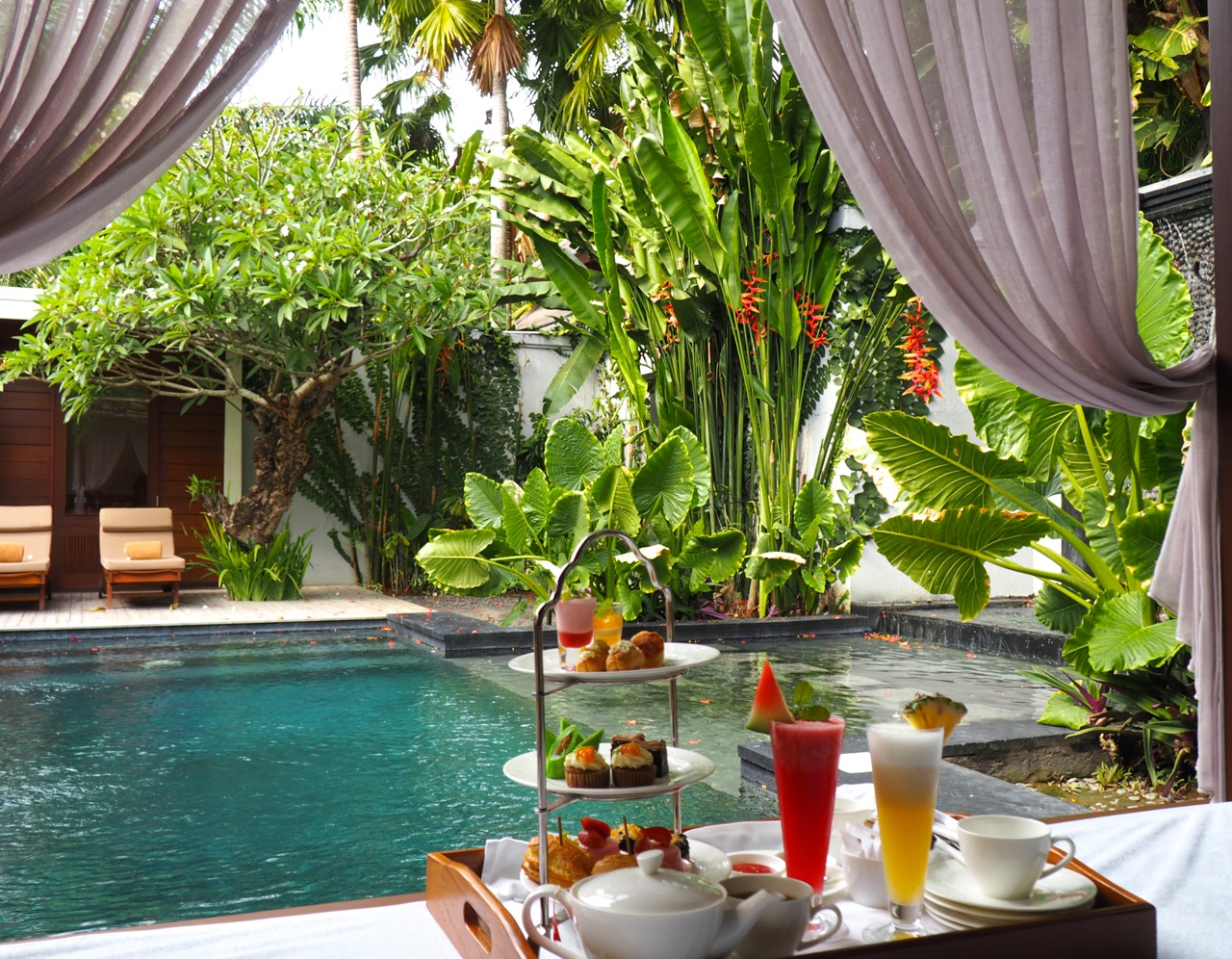 Hidangan Vlla Awarta Nusa Dua Bali