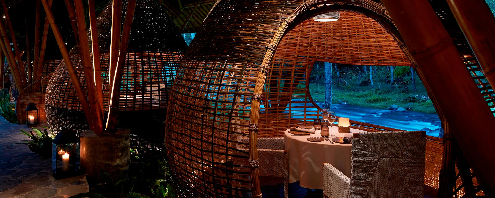 hidangan gourmet dari Kubu Restaurant