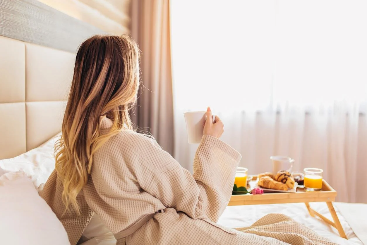 Pembuat Konten di Hotel Mewah