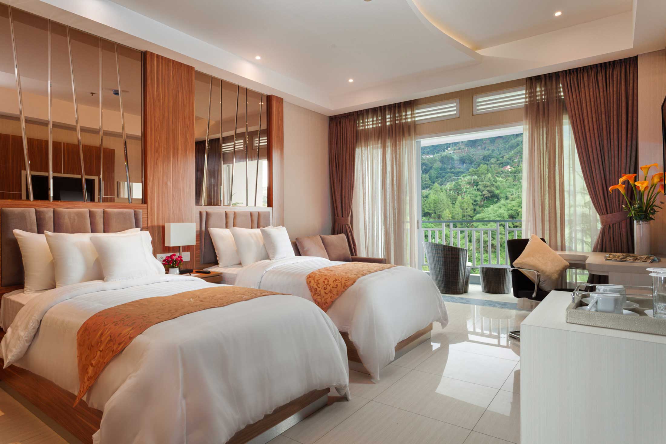 Junior Suite Twin Le Eminence Puncak
