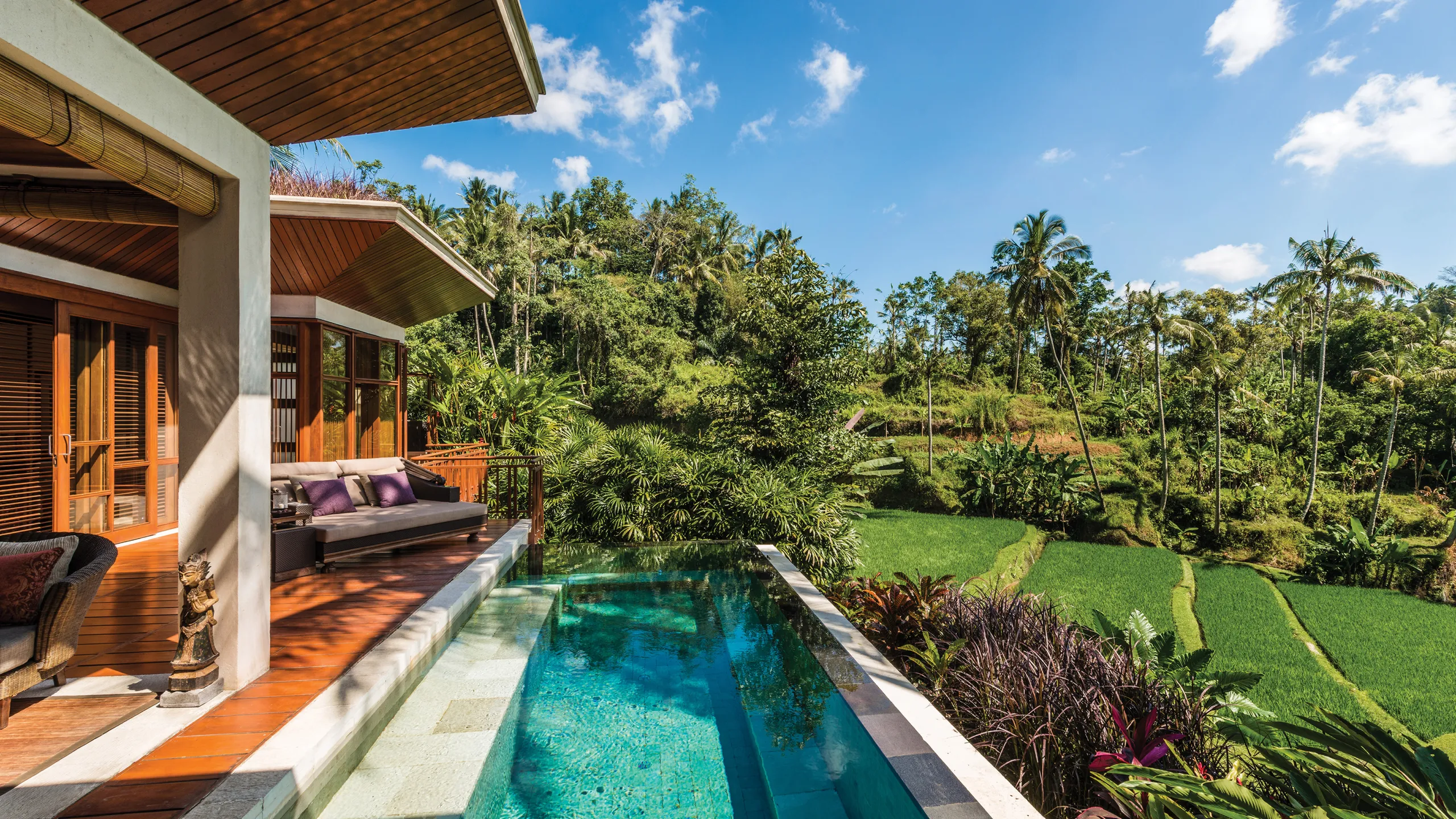Four Seasons Resort Bali at Sayan, syuting