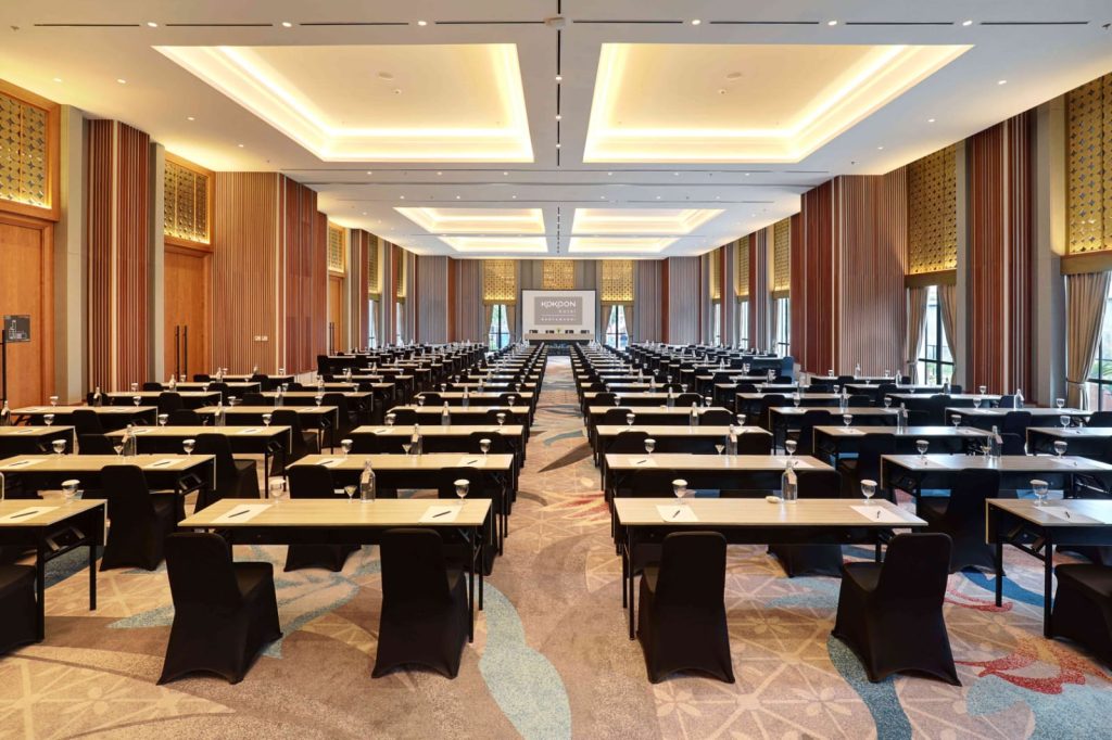 Spacious Blambangan Ballroom with complete meeting facilities at Kokoon Hotel Banyuwangi.