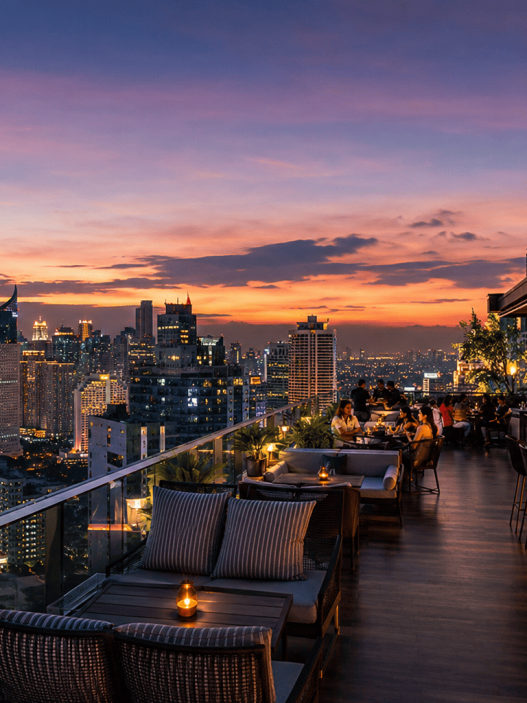 Rooftop bar hotel