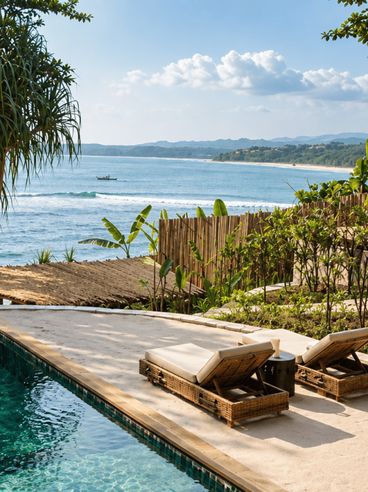 NIHI Sumba dengan kolam renang dan pemandangan pantai