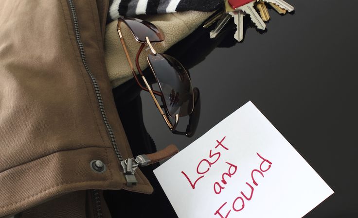 Barang-barang yang ditemukan dan dicatat dalam proses Lost and Found