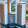 Twin Tower Hotel & Residence Surabaya dari udara