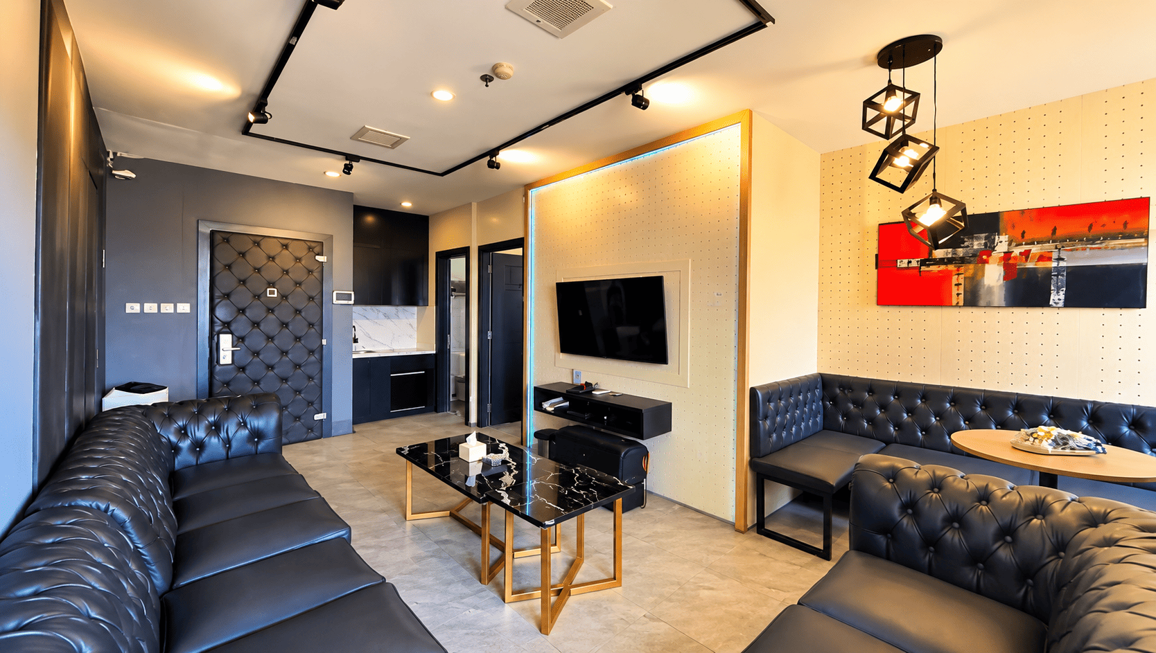 Kamar karaoke Twin Tower Hotel & Residence Surabaya