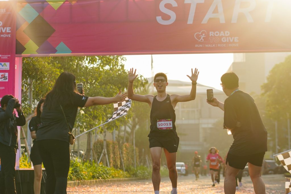 Semangat peserta terlihat sepanjang rangkaian Road to Give 2026
